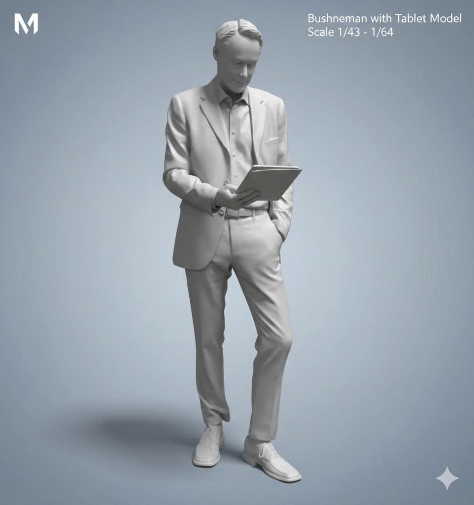 Đàn ông doanh nhân cầm tablet