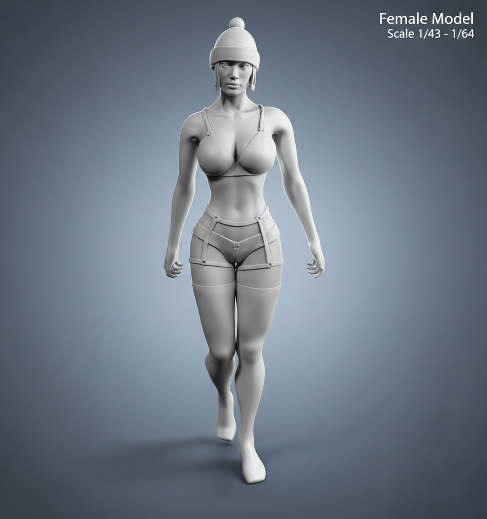 Cô gái đội mũ lên bikini