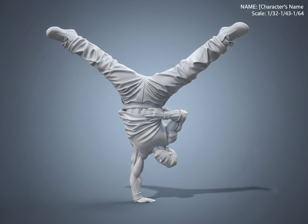 Người đàn ông hiphop nhảy chống tay