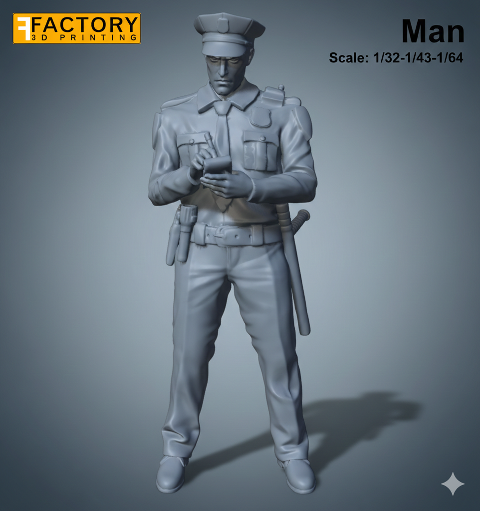 Nam cảnh sát viết phiếu phạt