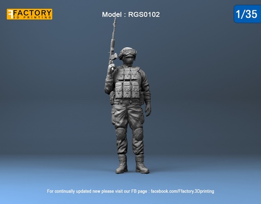 Russian Soldier 002