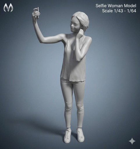 Cô gái đang selfie