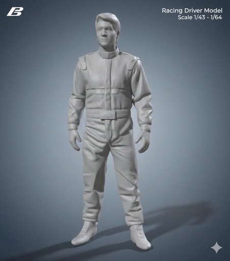 Người đàn ông lái xe đua 02