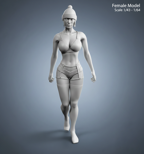 Cô gái đội mũ lên bikini