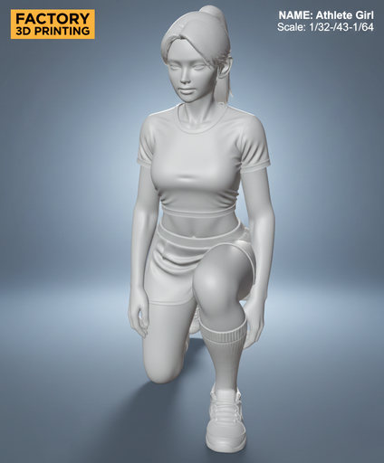 Cô gái đang quỳ